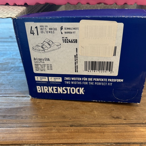 Birkenstock Vibrant Pink Slides - Picture 2 of 2
